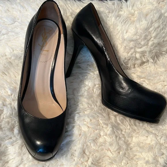 Classic YSL Tribute Pumps